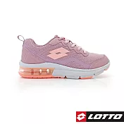 LOTTO 義大利 女 FLUX 避震氣墊跑鞋 -US6粉