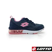 LOTTO 義大利 女 FLUX 避震氣墊跑鞋 -US6藍