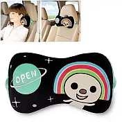 【OPEN小將】OPEN!星球 絨毛座椅頸靠枕/午安枕(台灣製)