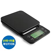 【Bafin House】 超值 夜光液晶 計時電子秤