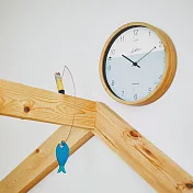 Zeller Life- 小魚海洋冒險 靜音 時鐘 掛鐘 海洋藍