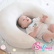 Embrace英柏絲(一入)3D涼感網布 多功能舒壓 哺乳枕 可拆洗 孕婦輔助/護嬰/託腹/月亮白