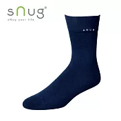 【sNug十秒除臭襪】職場必備/西服百搭/簡約俐落/紳士襪（25-27）深藍