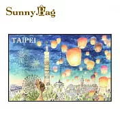 Sunny Bag - 火車頭顏坊-野餐墊/休閒蓆-台北印象