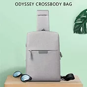 【WiWU】Odyssey Crossbody Bag奧德賽休閒商務胸包-黑色