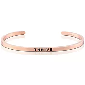 MANTRABAND THRIVE 滋養成長茁壯 發揮無限潛能 玫瑰金手環