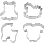 《GP&me》Dolce餅乾模4件(寶寶)