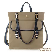 【PEACE&NICE】真皮雙魅色A4文件冠軍三用包(6色)優雅藍香檳