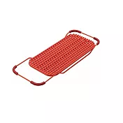 日本RISU|LIBERALISTA 水槽平面式多功能瀝水盤架 - 共兩色 紅色