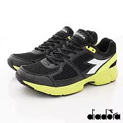 【DIADORA】復古慢跑鞋款-DA172074-C0871黑黃--26.5~29cm)JP26.5黑黃