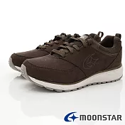 日本Moonstar戶外健走鞋-3E靜態防水健走鞋-SUM1853咖-25~28cmJP25.5咖