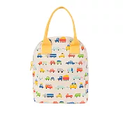 加拿大fluf有機棉【拉鍊隨手袋】--寶貝車