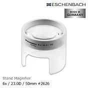 Low-Vision 低視力輔具 單眼視適用【德國 Eschenbach】6x/23D/50mm 德國製立式杯型非球面放大鏡 2626