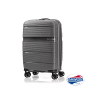AT美國旅行者 20吋 Linex防刮耐衝擊硬殼TSA登機箱(深灰)