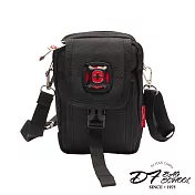 DF BAGSCHOOL – 拜占庭騎士十字軍潮男手機時尚2way側背包黑色