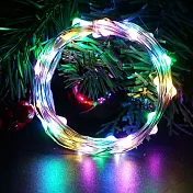 三號電池LED閃耀常亮星星燈(2入)暖白