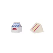 Snatch X 日日野餐 迷你早餐三明治與牛奶盒貼耳耳環 / [PIKNIK] Milk & Sandwich Hand Made Earrings
