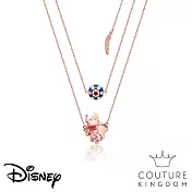 Disney Jewellery 迪士尼小飛象馬戲團 鍍14K玫瑰金項鍊Dumbo Circus Ball Necklace by Couture Kingdom