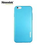 Nexestek iPhone 6 / 6S Plus 全包覆炫彩漆藍手機保護殼