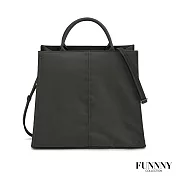 FUNNNY 職。選物系列 2way尼龍托特包 佐藤 里奈 深灰