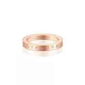 MANTRABAND 美國悄悄話戒指 Believe 玫瑰金戒指 心想 事成 (內徑1.5公分)5_附項鍊