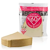 【HARIO】V60 日本製 4人份無漂白濾紙 100張(VCF-02-100M)