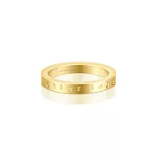 MANTRABAND 美國悄悄話戒指 Better Together 金色戒指 最好在一起 (內徑1.5公分)5_附項鍊