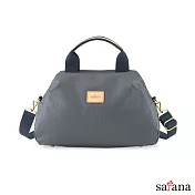 satana - Lady First 自在風格手提包 -板岩灰