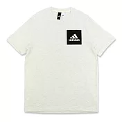 Adidas 男 CHESTLOGO 短袖上衣S白色