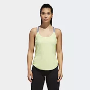 Adidas 女 PER XBACK 運動背心S螢光綠