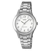 【CASIO】米蘭典雅風情腕錶-數字白面(LTP-1128A-7B)
