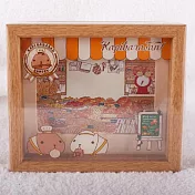 Kapibarasan 水豚君麵包舖系列相框。麵包小舖