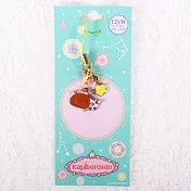 Kapibarasan 水豚君星座系列手機吊飾。金牛座