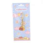 Kapibarasan 水豚君星座系列手機吊飾。獅子座(水藍款)