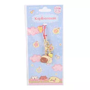 Kapibarasan 水豚君星座系列手機吊飾。牡羊座(水藍款)