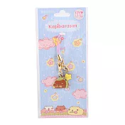 Kapibarasan 水豚君星座系列手機吊飾。射手座(水藍款)