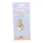 Kapibarasan 水豚君星座系列手機吊飾。雙魚座(水藍款)