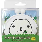 kapibarasan 水豚君幸運草橡膠珠扣包