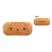 Kapibarasan 水豚君系列棉絨毛眼鏡盒。水豚君