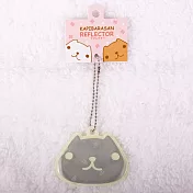 Kapibarasan 水豚君螢光掛飾-水豚妹(大頭)