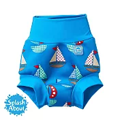 潑寶 Splash About 3D加強版 游泳尿布褲 - 普普風帆船L