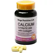 美國Mega 檸檬酸鈣膠原加強食品錠90顆