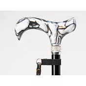 《Merry Sticks 悅杖》皇家系列 施華洛世奇水鑽手杖 - 銀箔黑