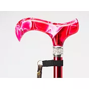 《Merry Sticks 悅杖》皇家系列 施華洛世奇水鑽手杖 - 珊瑚紅