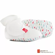 美國 GOUMIKIDS 有機棉嬰兒腳套 (小魚群-甜心)0-3個月