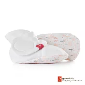 美國 GOUMIKIDS 有機棉嬰兒腳套 (魔法森林-橘色)0-3個月
