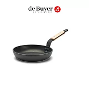 法國【de Buyer】畢耶鍋具『CHOC原木柄系列』平底不沾鍋24cm