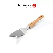 法國【de Buyer】畢耶配件『蜂蠟木柄系列』甜點派鏟27.5cm