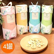 ＊有機杭菊，味道清新＊【樂品食尚】大埔有機農場：有機杭菊20g/罐x4罐(免運宅配)