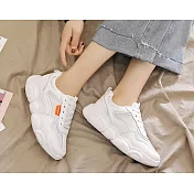 (預購商品）JDS嚴選＿可愛的熊熊休閒鞋EU35白色